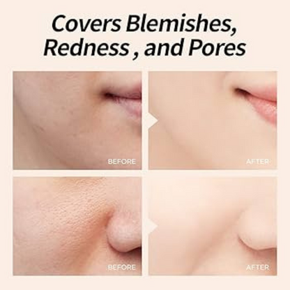 SL Basics Beauty Essentials - Hydrating Serum, Foundation & Compact Powder - Waterproof & 24H Long-Lasting