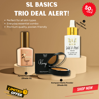 SL Basics Glow Base Kit - Smooth & long-lasting Finish