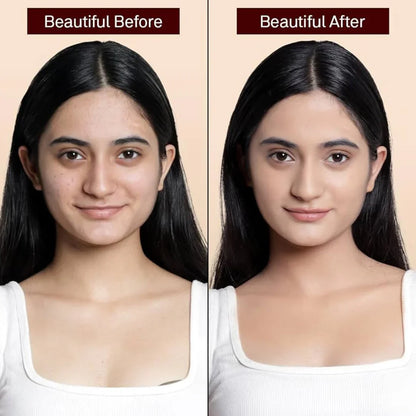 Flicka The Base Story Foundation - High Coverage, Skincare-Infused & Waterproof