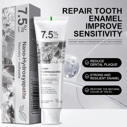 🦷 Nano Hydroxyapatite Toothpaste ⭐⭐⭐⭐⭐ 1000+ Verified Reviews